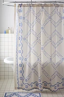 Seed & Sprout Patterned Shower Curtain