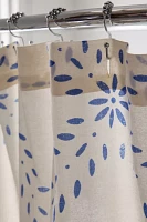 Seed & Sprout Patterned Shower Curtain