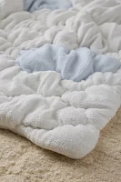 Fleece Cloud Icon Throw Blanket