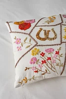 Rodeo Charms Embroidered Throw Pillow