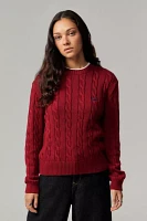 iets frans...Heaton Cable Knit Sweater