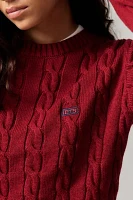 iets frans...Heaton Cable Knit Sweater