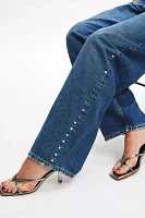 BDG Sutton Studded Straight Leg Jean