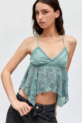 Kimchi Blue Lilian Spliced Lace Babydoll Cami