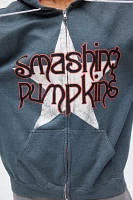 Smashing Pumpkins Graphic Zip Up Hoodie Sweatshirt