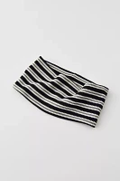 Textured Striped Headwrap