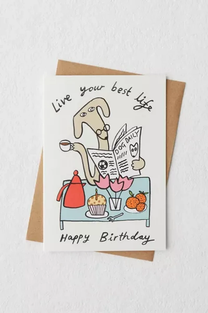 Live Your Best Life Birthday Card