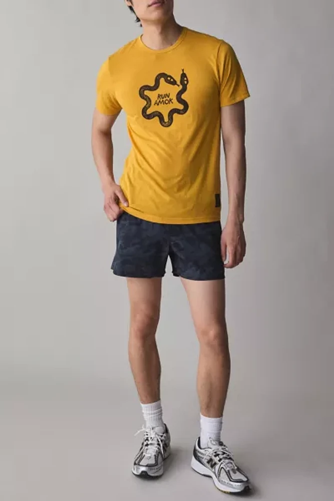 Run Amok Mathis Active Graphic Tee