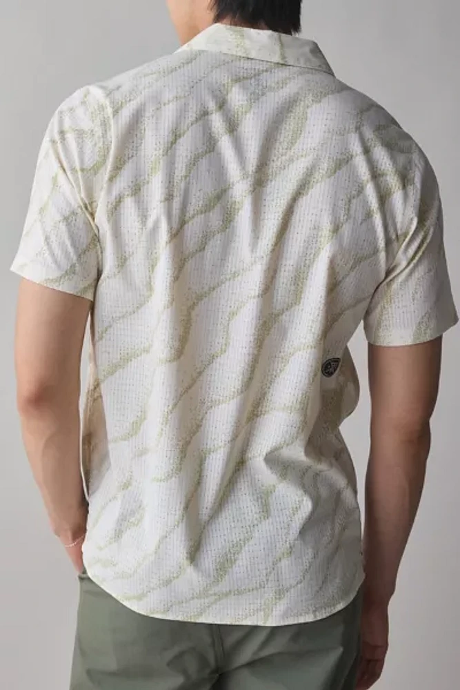 Roark Run Amok Bless Up Patterned Short Sleeve Shirt