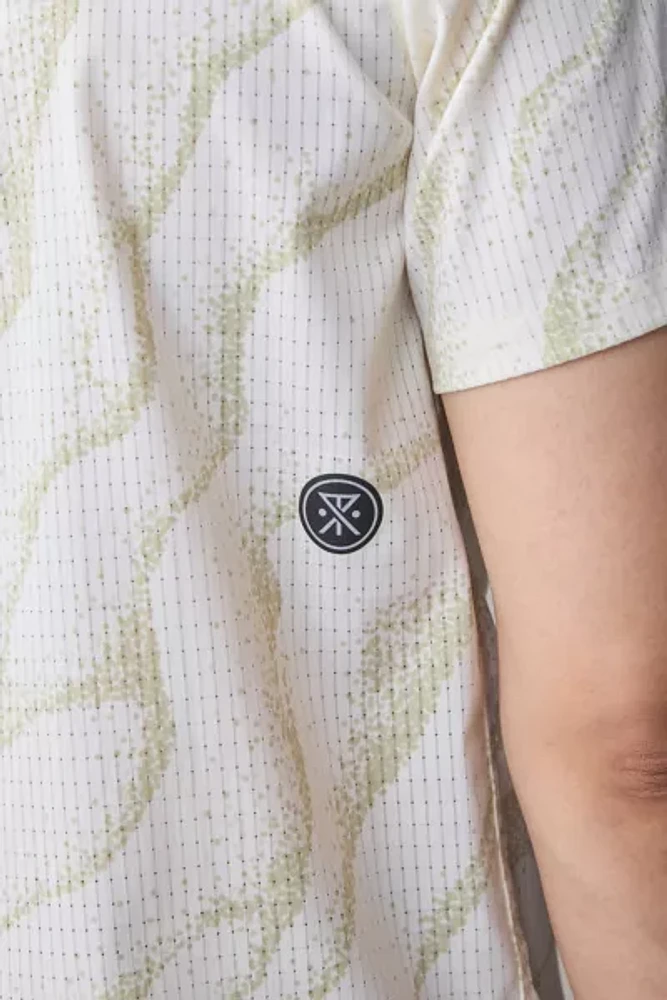 Roark Run Amok Bless Up Patterned Short Sleeve Shirt