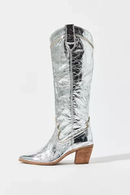 Frye Sara Metallic Western Boot