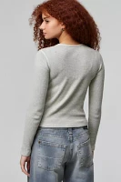 BDG Waffle Knit Top