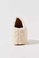 Azalea Wang Dolorita Faux Shearling Clog