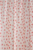 Sweetheart Ditsy Patterned Shower Curtain