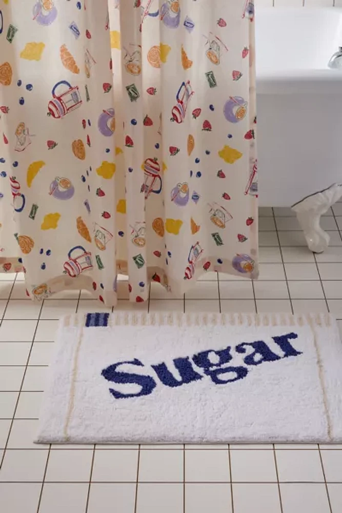 Sugar Packet Plush Tufted Bath Mat