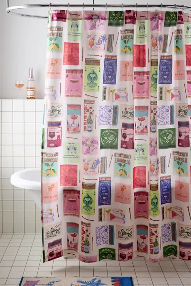 Matchbox Shower Curtain