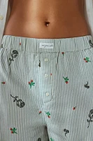 Out From Under Avril Embroidered Boxer Pant