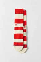 Stance Fred Striped Cotton Crew Sock