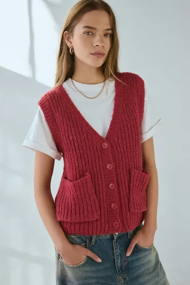 BDG Gerry Oversized Sweater Vest