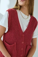 BDG Gerry Oversized Sweater Vest