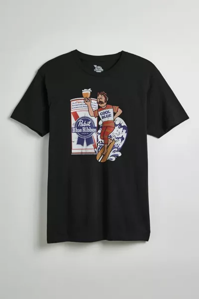 Pabst Blue Ribbon Cool Surfer Tee