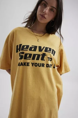 Heaven Sent Graphic T-Shirt Dress