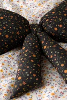 Big Bow Printed Throw Pillow