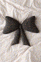 Big Bow Printed Throw Pillow