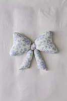 Big Bow Printed Throw Pillow