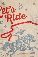 Let’s Ride Embroidered Tapestry