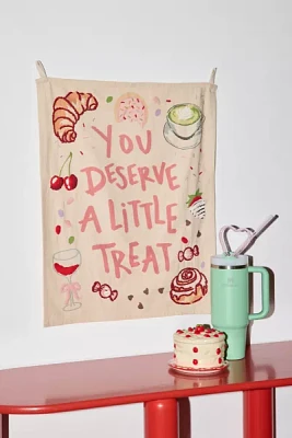 Little Treat Embroidered Tapestry