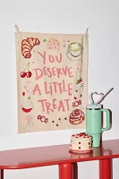 Little Treat Embroidered Tapestry