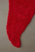 Chili Pepper Shaped Tufted Shag Rug