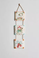 Mariana Tile Embroidered Wall Hanging