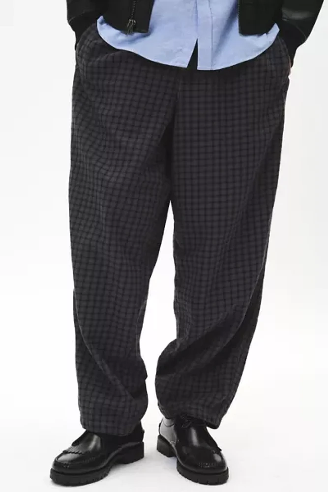 Loom Check Pattern Trouser Pant