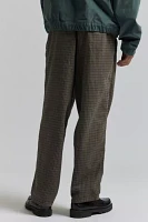 Loom Houndstooth Pattern Trouser Pant