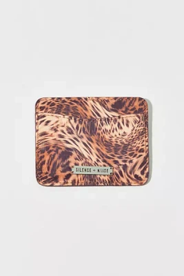 Silence + Noise Animal Print Cardholder Wallet