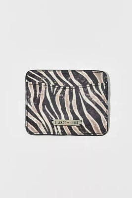 Silence + Noise Animal Print Cardholder Wallet