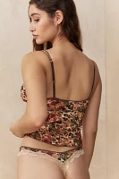 Out From Under Animal & Floral Print Mindy Cami