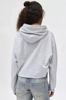 Tokyo Applique Graphic Cropped Hoodie Sweatshirt
