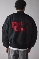 Alpha Industries Def Jam 40th Anniversary MA-1 Bomber Jacket