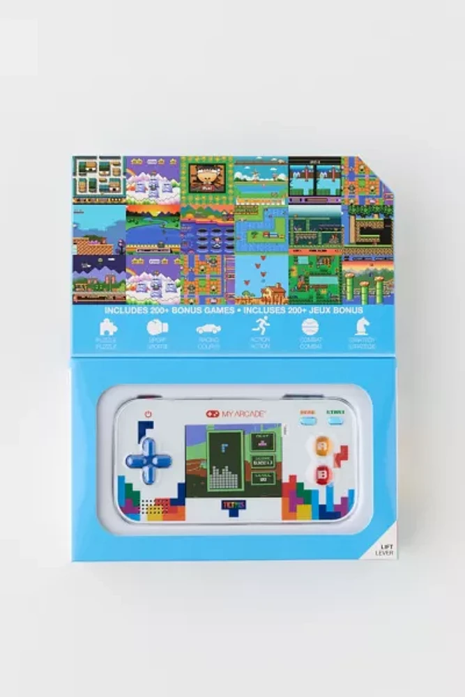Tetris Gamer Puzzle Game Portable Handheld Game