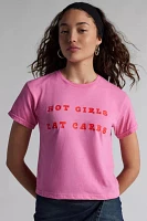 Hot Girls Eat Carbs Graphic Tee