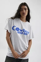 Cowboys Love Me Graphic T-Shirt Dress