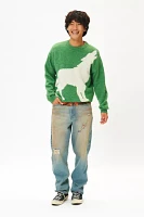 BDG Saddler Graphic Crew Neck Sweatshirt