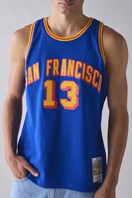 Mitchell & Ness NBA San Francisco Warriors 1963 Wilt Chamberlain Basketball Jersey Tank Top