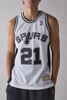 Mitchell & Ness NBA San Antonio Spurs 1998 Tim Duncan Throwback Basketball Jersey Tank Top