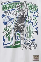 Mitchell & Ness NBA Dirk Nowitzki Dallas Mavericks Chalked Up Graphic Tee