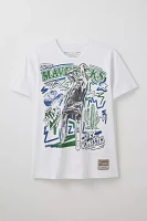 Mitchell & Ness NBA Dirk Nowitzki Dallas Mavericks Chalked Up Graphic Tee