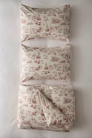 Western Toile Duvet Set